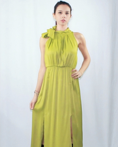 Off Shoulder Bow Dress