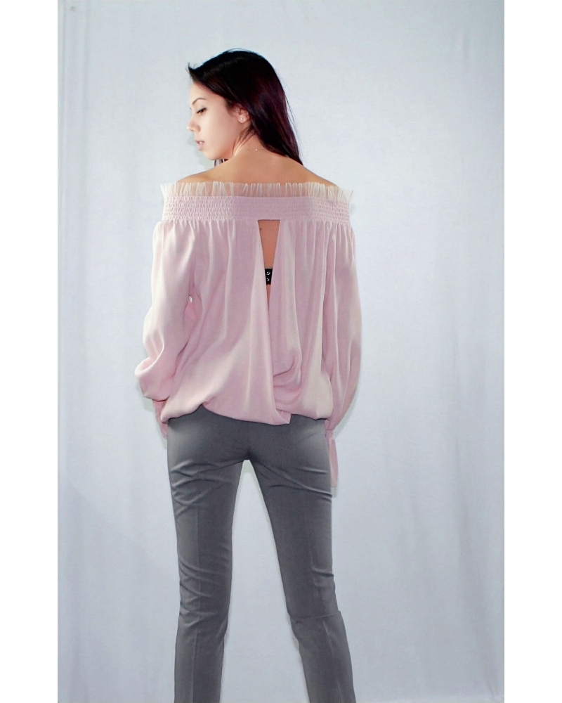 Blouse With Ruffles