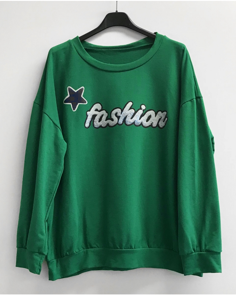 Sweatshirt with print 1