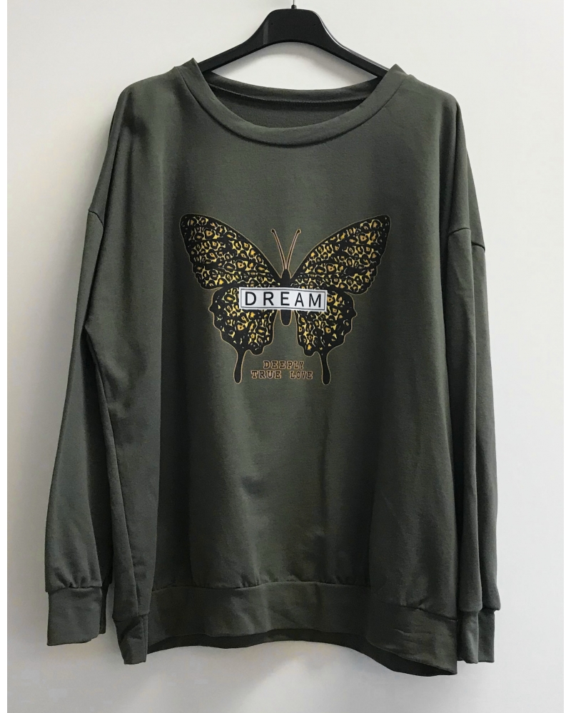 Sweatshirt with print 2