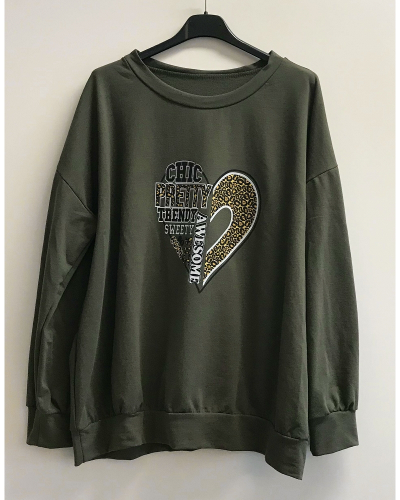 Sweatshirt with print 4