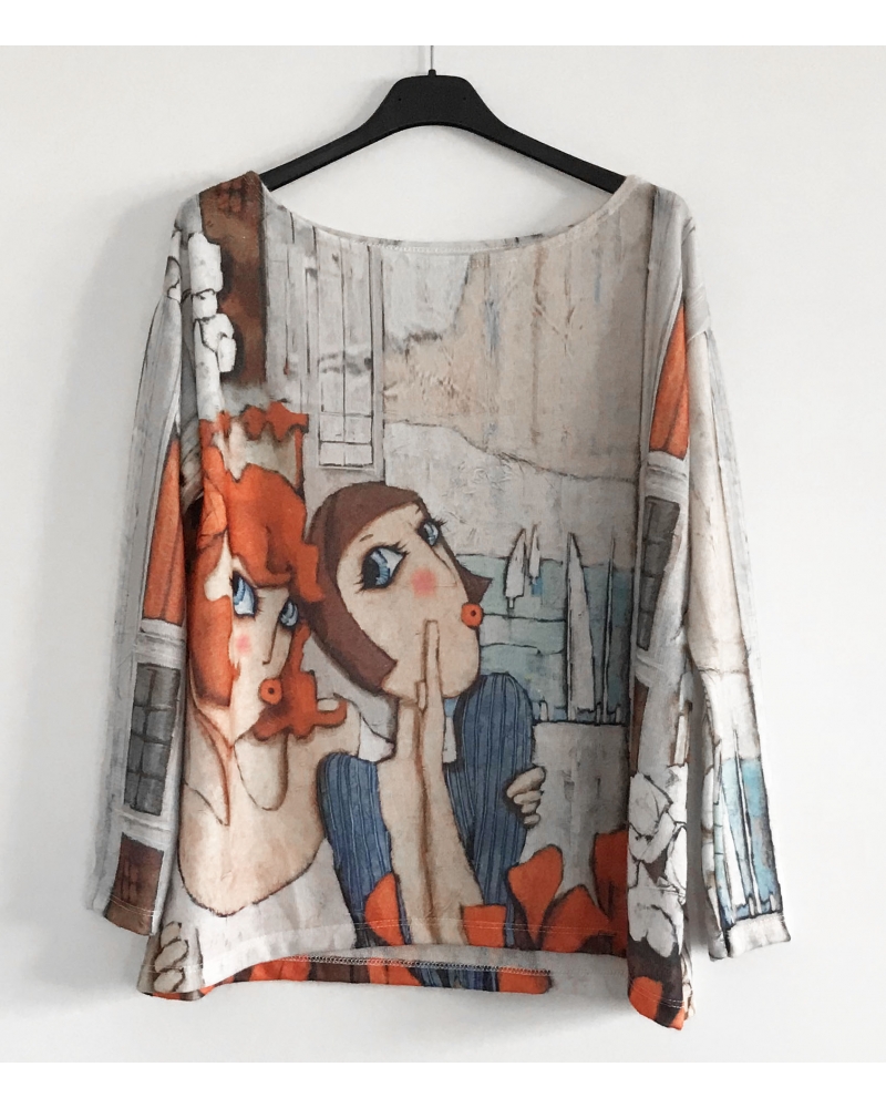 T-shirt with prints