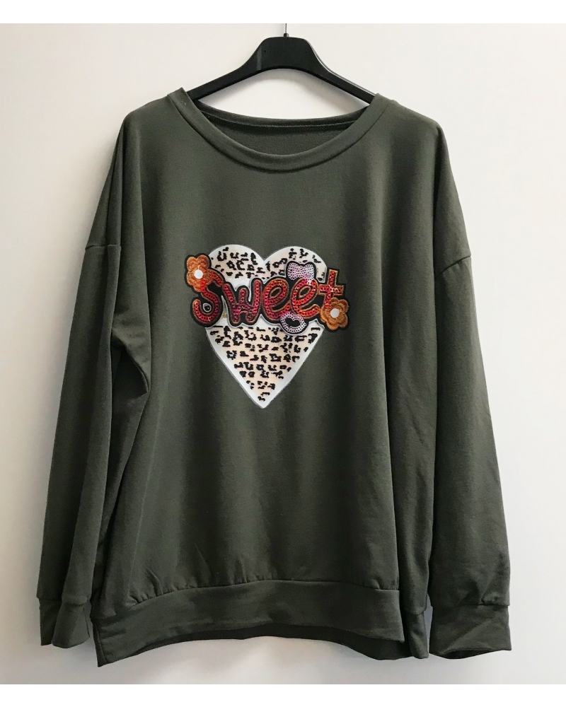 Sweatshirt with print 8