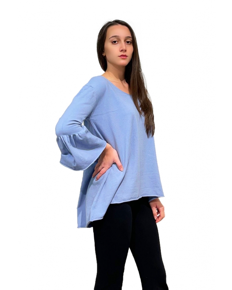 Bell sleeve sweater