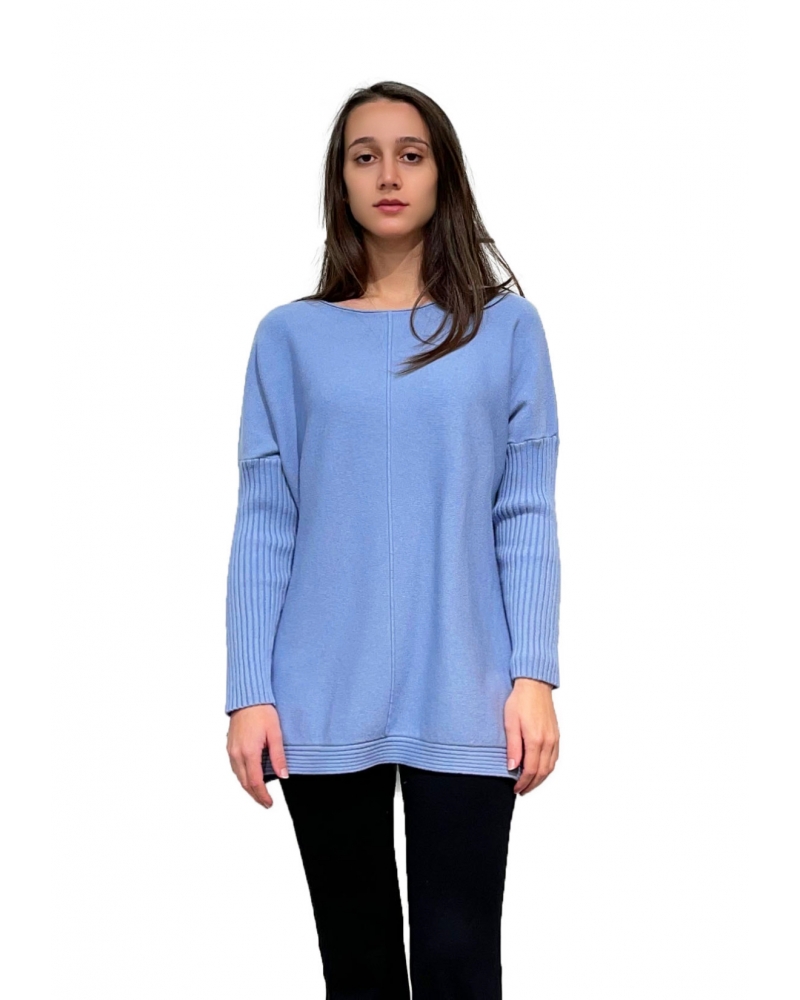 Maglione a manica stretta